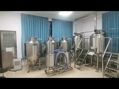 Projecto chave na mão de equipamento para fabricação de cerveja de 200 litros